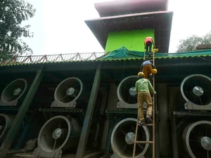 India Bangun Menara Penyaring Udara Raksasa Setinggi 25 Meter Bersihkan Smog