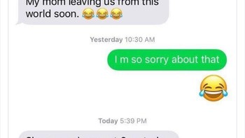 Salah menggunakan emoji. Foto: dok Bored Panda