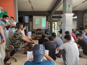 Ratusan WN Afghanistan di Sidoarjo Gelar Aksi Damai, Ini Kata Petugas Imigrasi