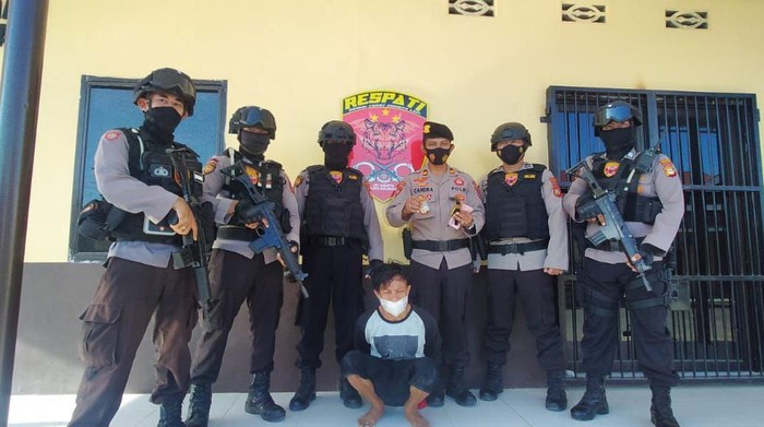 Polres Bulukumba amankan pemuda mabuk sambil bawa sajam dan sabu