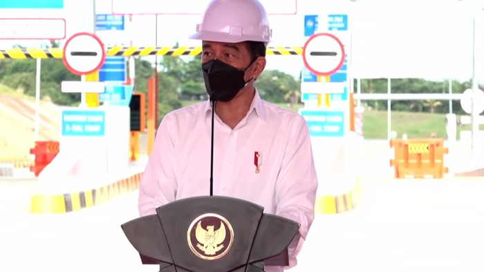 Presiden Jokowi (Foto: Tangkapan layar YouTube Setpres)