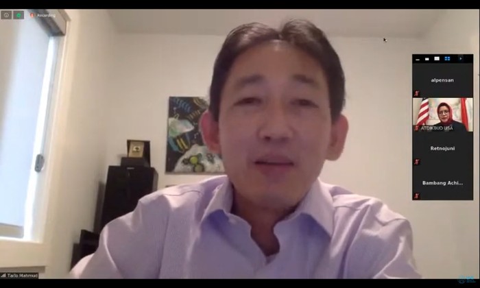 Prof. Taifo Mahmud, ilmuwan Indonesia di AS menjelaskan kerja sama ilmuwan untuk mengajar mahasiswa di Indonesia selama pandemi.