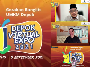 Bangkitkan UMKM, Pemkot Gelar Depok Virtual Expo 2021 Bareng Shopee