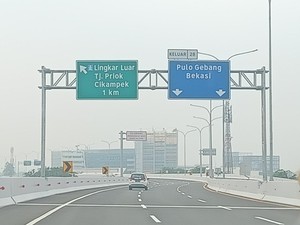 Hari Pertama Beroperasi, Lalin Tol Kelapa Gading-Pulo Gebang Masih Sepi