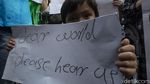 Tuntut Kejelasan Nasib, WN Afghanistan Demo di Kantor UNHCR