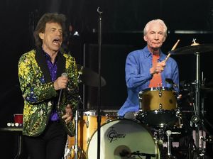 Rolling Stones Tur Tanpa Charlie Watts untuk Pertama Kali