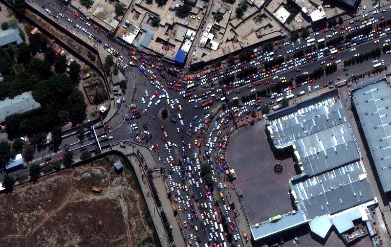 Foto Satelit Terkini Bandara Kabul