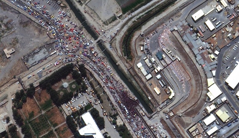 Foto Satelit Terkini Bandara Kabul