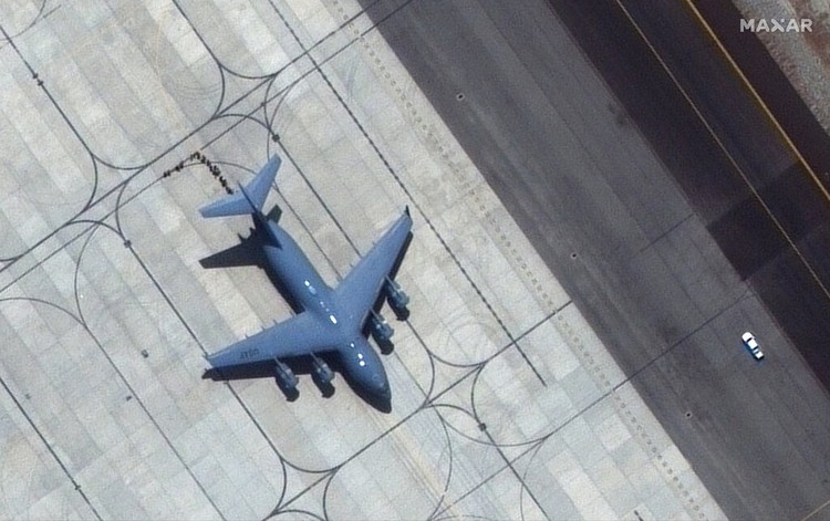 Foto Satelit Terkini Bandara Kabul