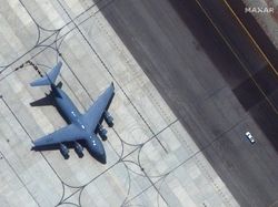 Foto Satelit Situasi Bandara Kabul Jelang Deadline Evakuasi