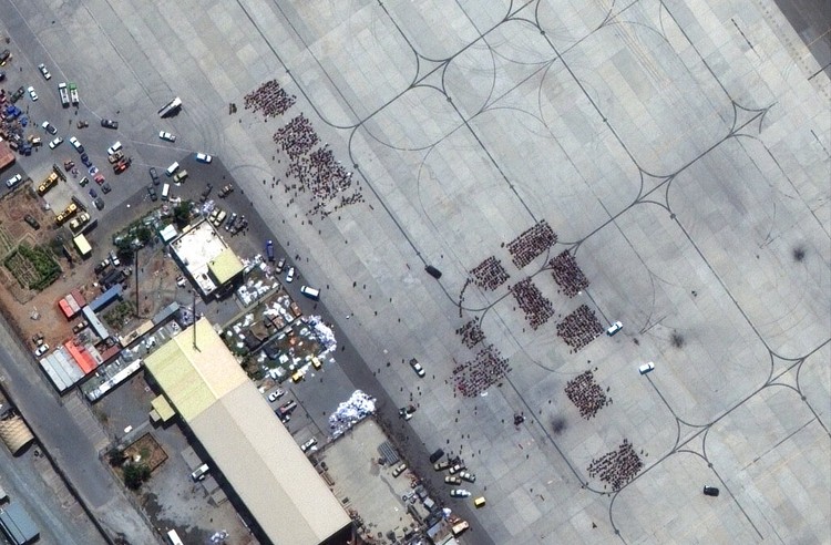 Foto Satelit Terkini Bandara Kabul