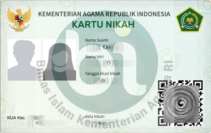 Kartu Nikah Digital