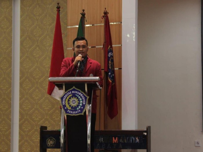 Koordinator Presidium Nasional BEM Perguruan Tinggi Muhammadiyah (Koorpresnas BEM PTMI) Nur Eko Suhardana
