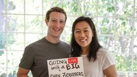 Mark Zuckerberg bertemu calon istrinya ketika dia masih mahasiswa di Harvard. Priscilla selalu mendukung usahanya dan percaya pada kesuksesannya. Mereka menikah pada 19 Mei 2012, dalam upacara sederhana di rumah mereka sendiri. Pada 2 Desember 2015, Mark dan Priscilla menjadi orang tua dari seorang bayi perempuan. Foto: Dok. Facebook.com