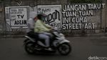 Mural Bertema Kritik Sosial Hiasi Sudut Ibu Kota