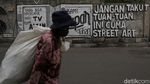 Mural Bertema Kritik Sosial Hiasi Sudut Ibu Kota