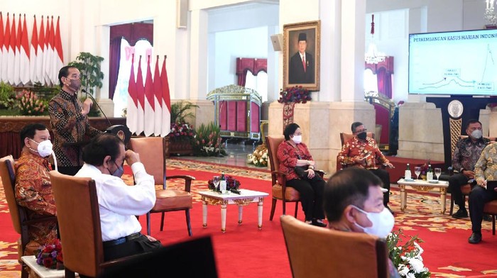 Pertemuan Jokowi dengan Partai Koalisi