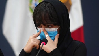 Tim robotika Afghanistan menuai pujian karena berprestasi dengan meraih beberapa penghargaan internasional. Foto: AP Photo/Eduardo Verdugo