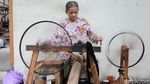 PPKM Dilonggarkan, Produksi Tenun Lurik Meningkat
