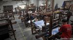 PPKM Dilonggarkan, Produksi Tenun Lurik Meningkat