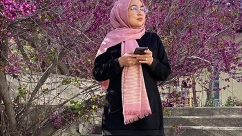 Sehari kemudian, Taliban memasuki Kabul dan Sadiqa langsung berhenti posting apapun di media sosial. Foto: Instagram