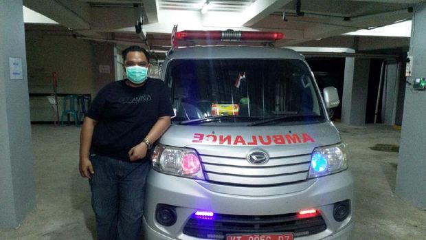 Sopir ambulans yang salip iring-iringan Presiden Jokowi