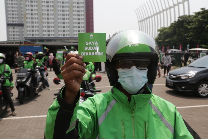 vaksin gojek
