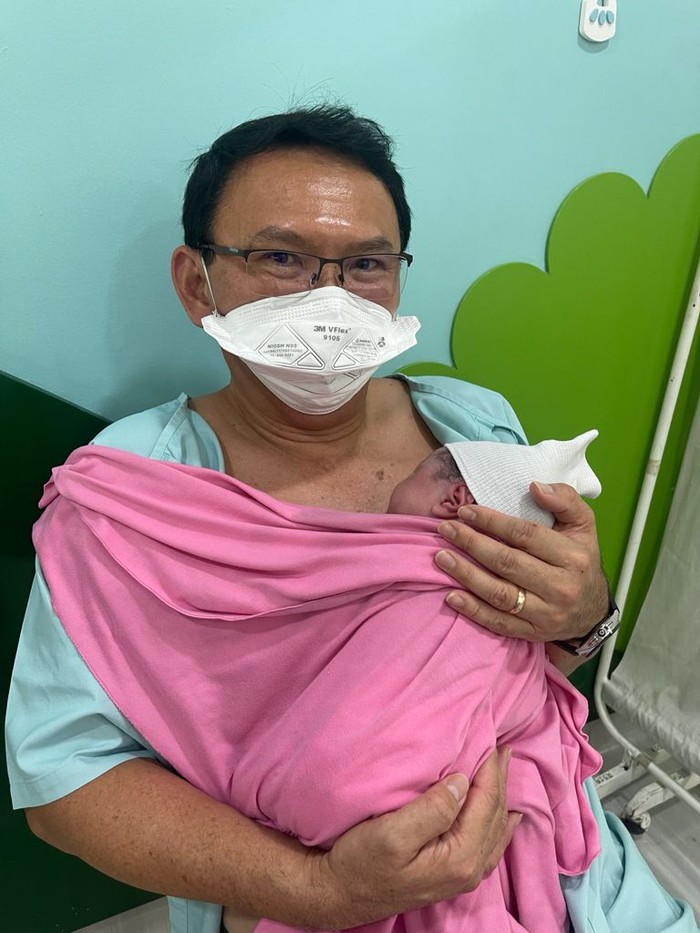 Ahok dan putrinya Sarah Eliana Purnama