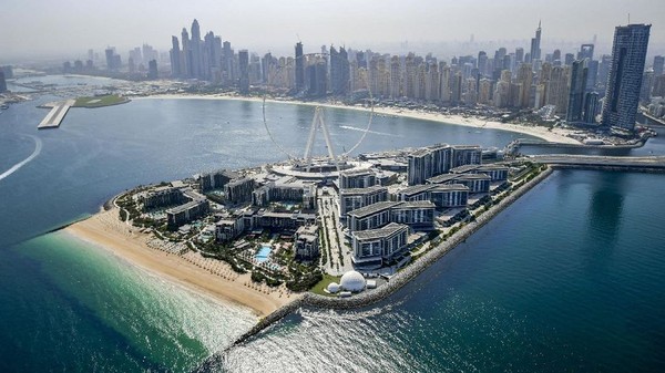 Ain Dubai punya 48 kabin yang dibagi ke dalam 3 jenis yaitu, observasi, sosial, dan pribadi. (AFP)