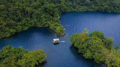 Potret Cantik Danau Terdalam Se-Asia Tenggara di Sulsel