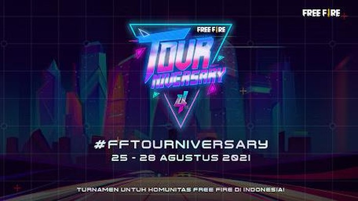Garena Bikin Turnamen Free Fire Untuk Umum, Peringati Ulang Tahun ke-4