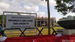 Kantor Wali Kota Magelang Tiba-tiba Dipasangi Logo TNI