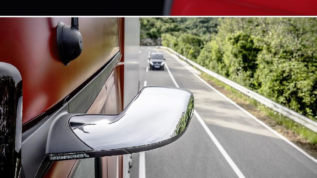 Kekurangan Teknologi Kaca Spion Mirror Cam buat Bus