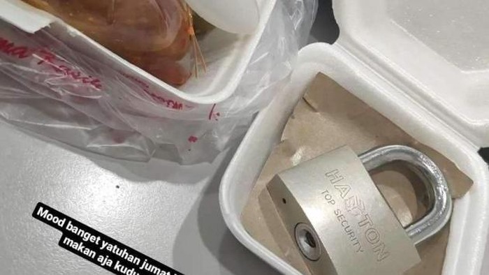 Ngakak Banget! Bawa Nasi Kotak ke Rumah Isi Lauknya Malah Tak Terduga