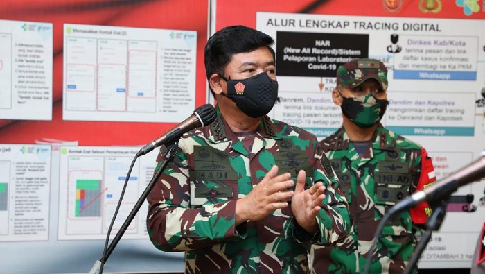 Panglima TNI Marsekal Hadi Tjahjanto
