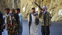 Ahmad Massoud adalah tokoh dibalik pertahanan Lembah Panjshir terhadap Taliban. Massoud mengaku pasukannya tak gentar menghadapi Taliban karena ia memiliki gudang amunisi dan senjata yang cukup.  Foto: AP/Jalaluddin Sekandar