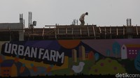 Rusun yang dibangun oleh Kementrian PUPR ini terdiri dari satu tower setinggi 5 lantai.   