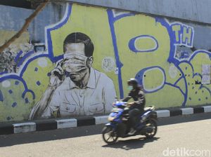 Menyoal Pembuat Mural Mirip Jokowi di Bandung Diburu