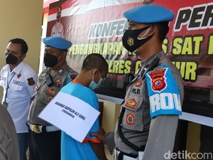 Bacok Dua Orang Pemotor, Seorang Pria di Cianjur Dicokok Polisi