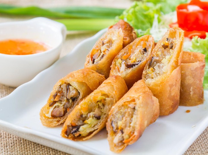 Resep Lumpia Tahu dan Jamur Resep Lumpia Tahu dan Jamur