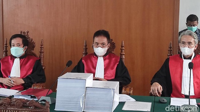 Sidang suap Nurdin Abdullah. (Hermawan/detikcom)