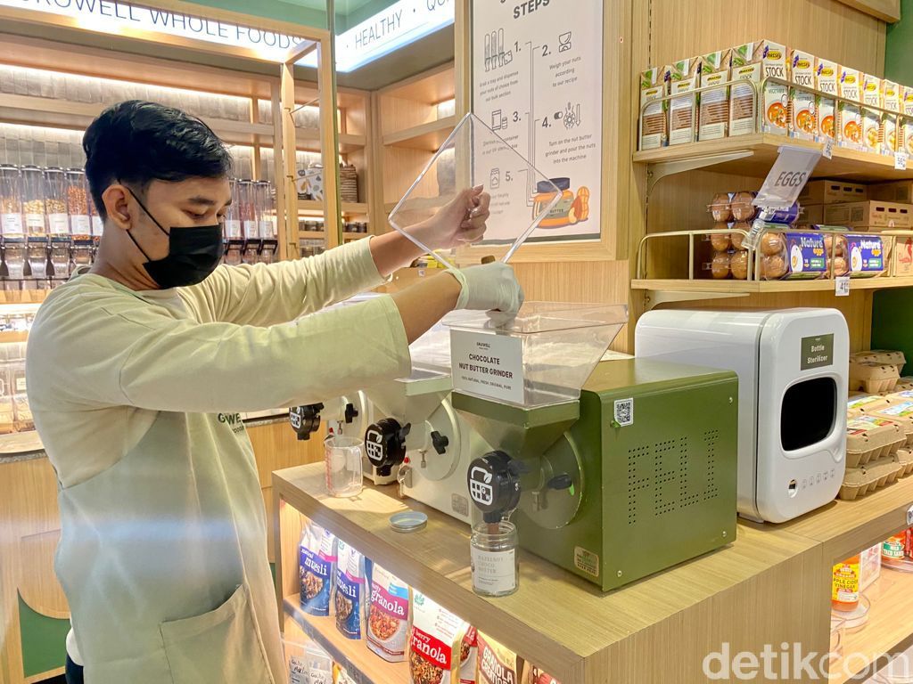 Di Supermarket Sehat Ini Bisa Belanja Makanan Organik dan Bikin Selai Kacang Sendiri
