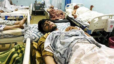 Foto: Korban Bom Bunuh Diri yang Didalangi ISIS di Afghanistan