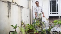 Terlebih di halaman depan mereka, beberapa waktu sebelum kepergian sang istri mereka baru saja merapihkan halaman rumah dan merawat beberapa tanaman untuk menghiasi halaman mereka.