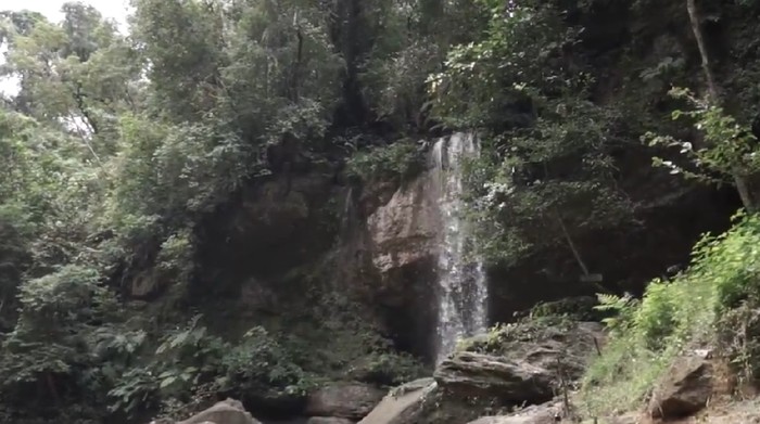 Green Canyon Kampar (Foto: Tangkapan layar video di Rumah Digital Indonesia)