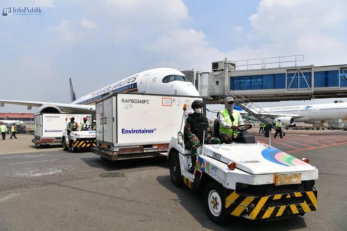 RI Kembali Datangkan 583.400 Dosis Vaksin AstraZeneca