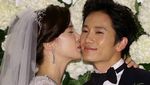 10 Potret Ji Sung dan Lee Bo Young dari Awal Kenal hingga Menikah