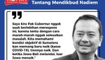 Komik: Kala Gubernur Lampung Tantang Mendikbud Nadiem