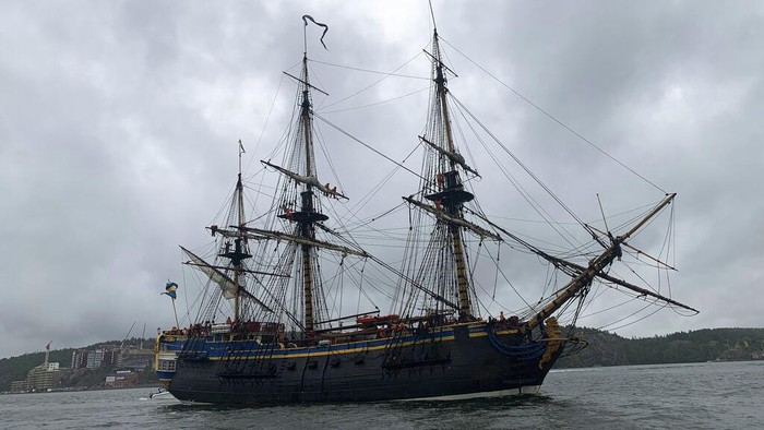 Kapal Gotheborg diketahui karam pada tahun 1745 silam. Ratusan tahun berlalu, replika kapal layar Swedia itu siap kembali berlayar ke Asia tahun depan.