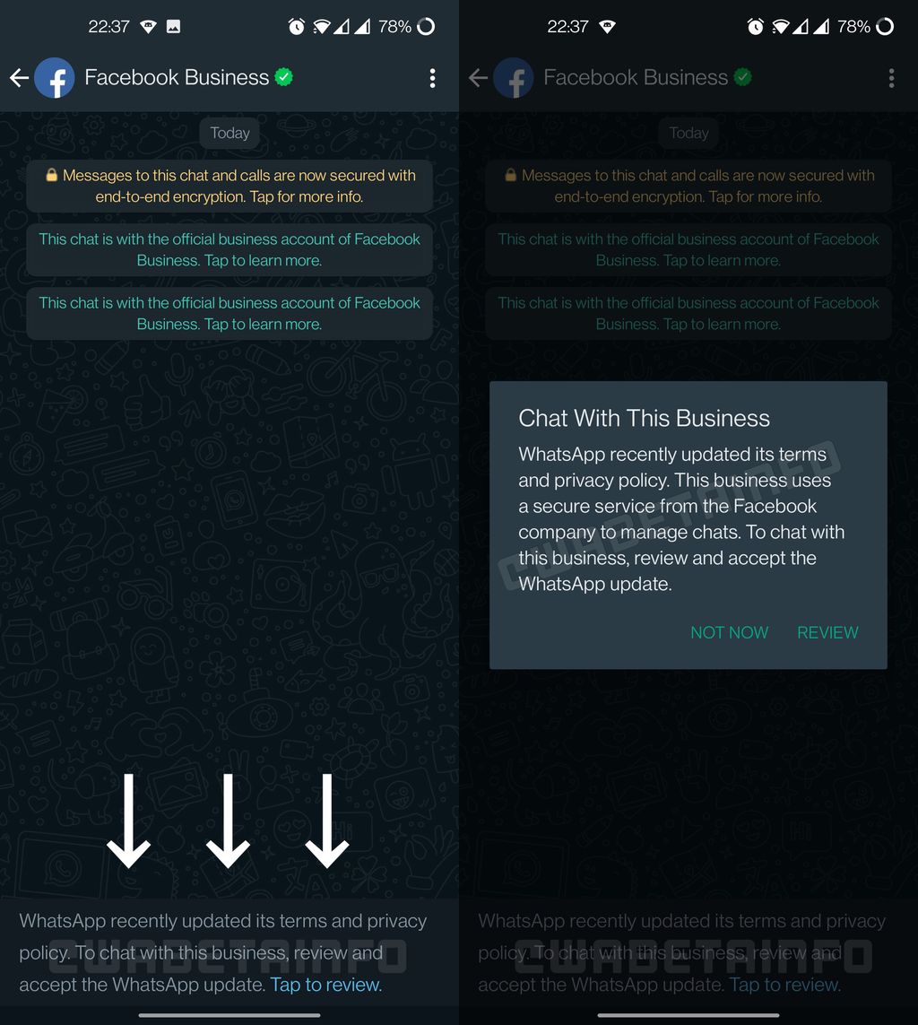 Kebijakan privasi WhatsApp akan jadi opsional